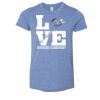 3413Y Youth Extra Soft Tri-blend Tee Thumbnail